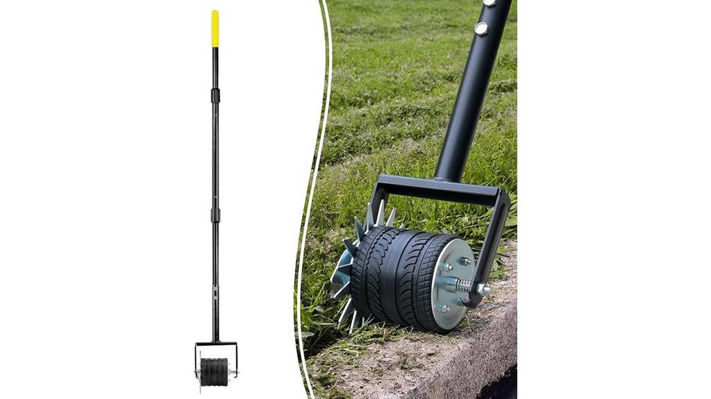 manual rotary lawn edger
