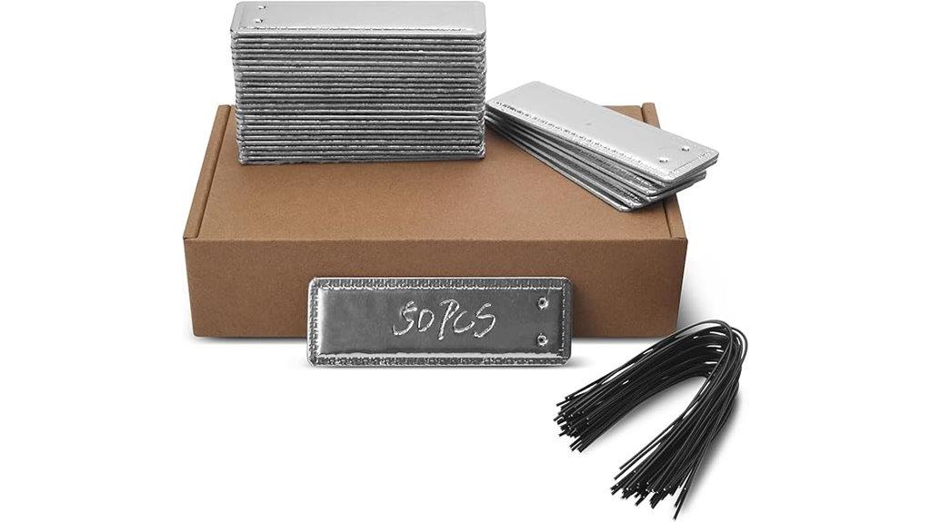 metal garden labels pack