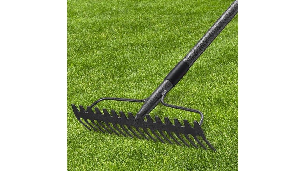 metal tines stainless handle