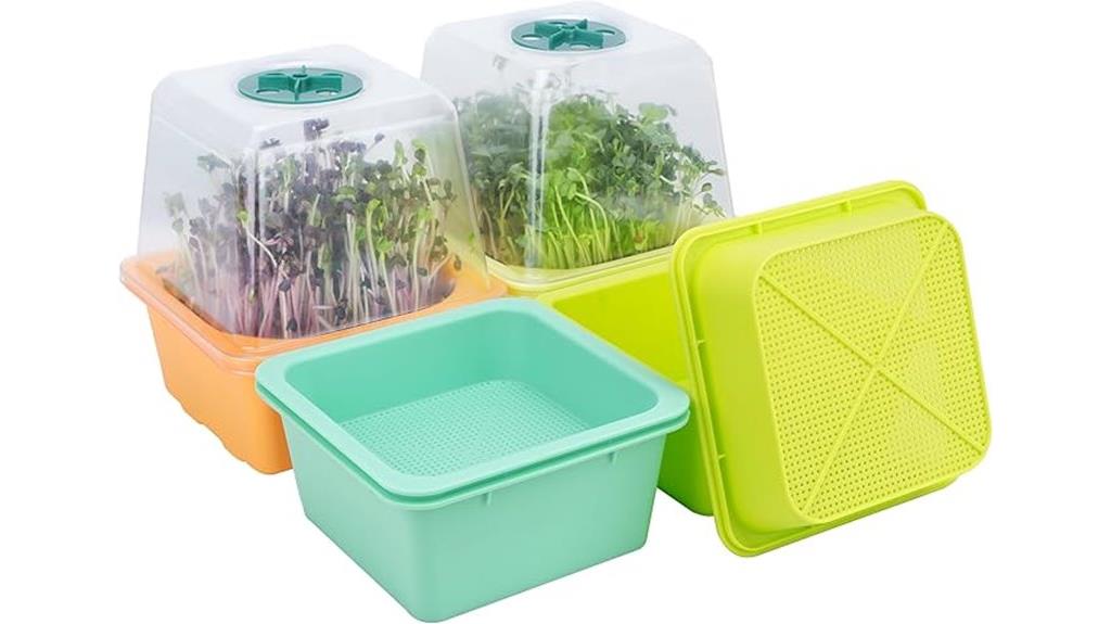 microgreen growing trays pack
