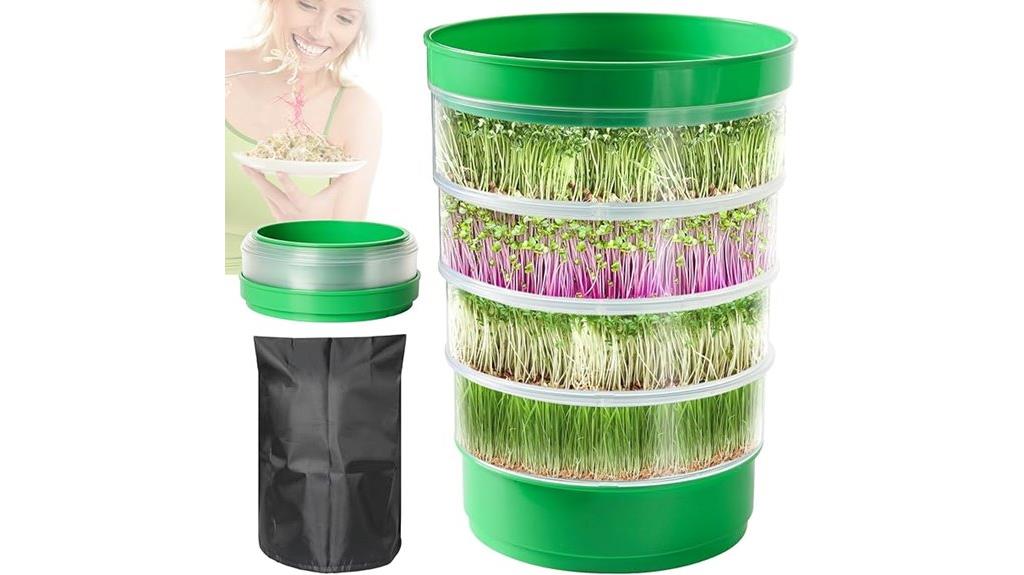 microgreens growing kit complete