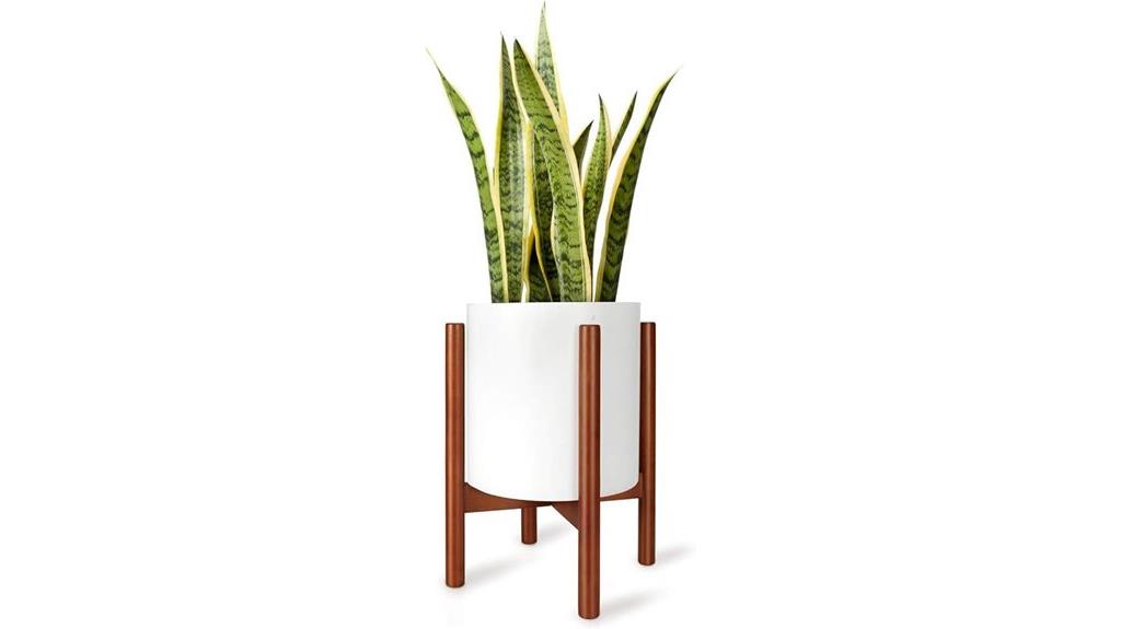 mid century plant stand
