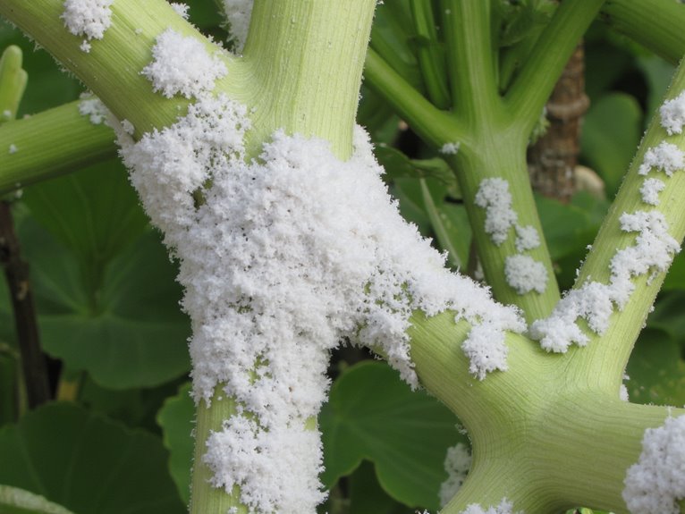 mildew affects plant health
