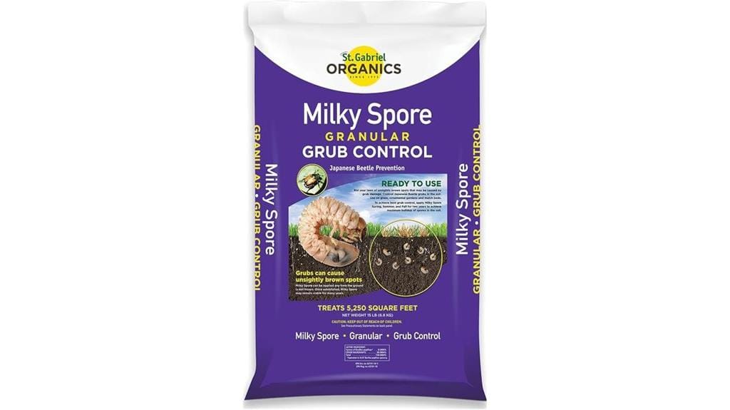 milky spore beetle control