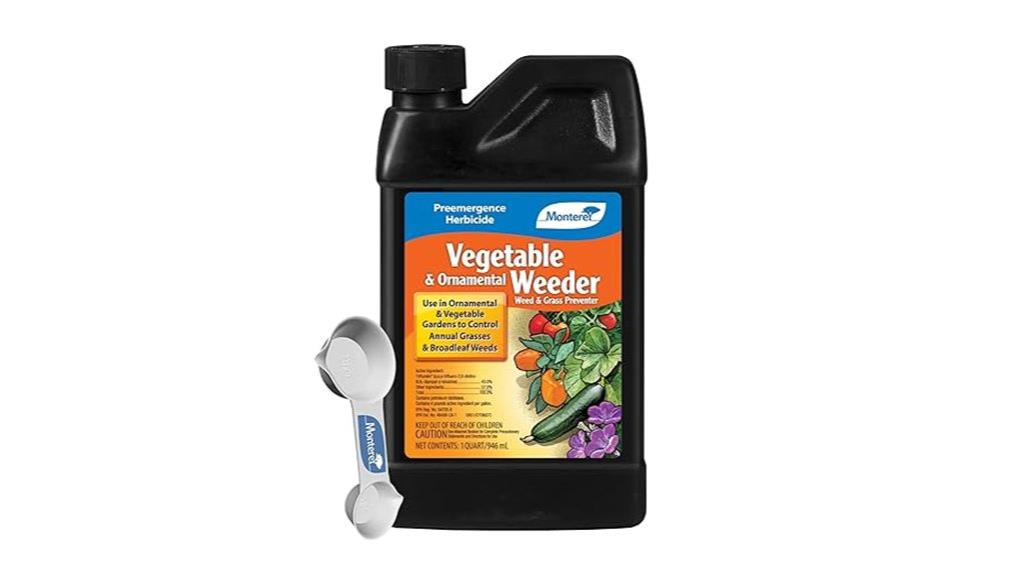 monterey weeder with measuring spoon