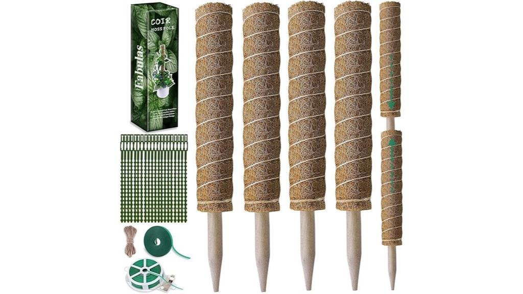 moss pole plant support