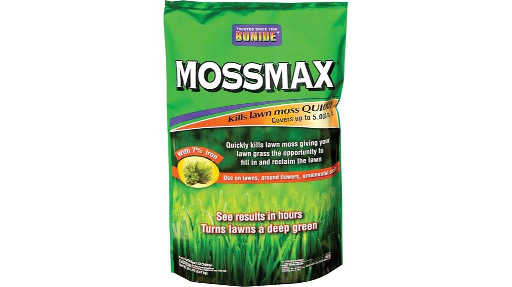 mossmax lawn granules 20 pound