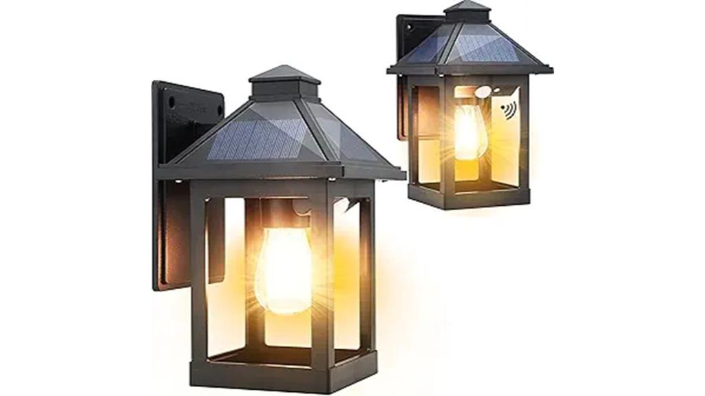 motion sensor solar lanterns