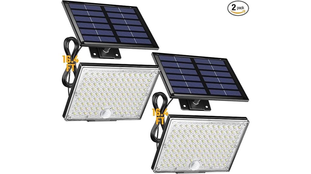 motion sensor solar lights