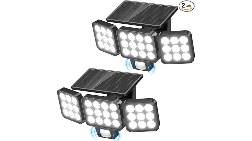 motion sensor solar lights