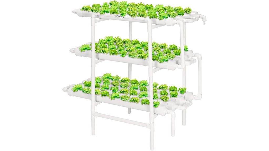 multi layered hydroponic system