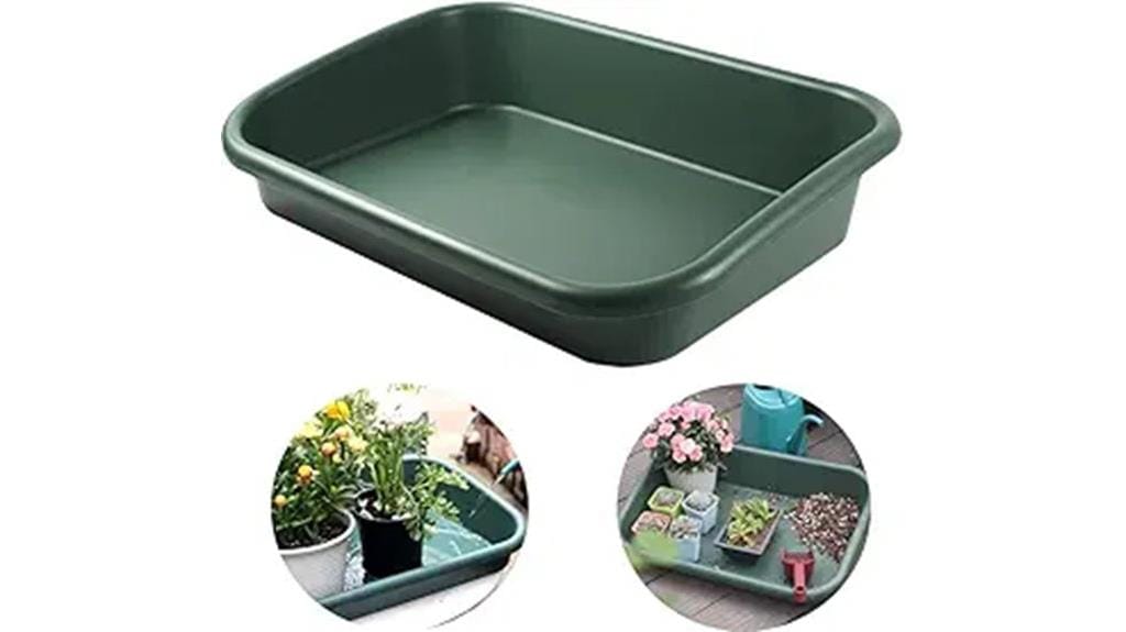 multifunctional gardening potting tray