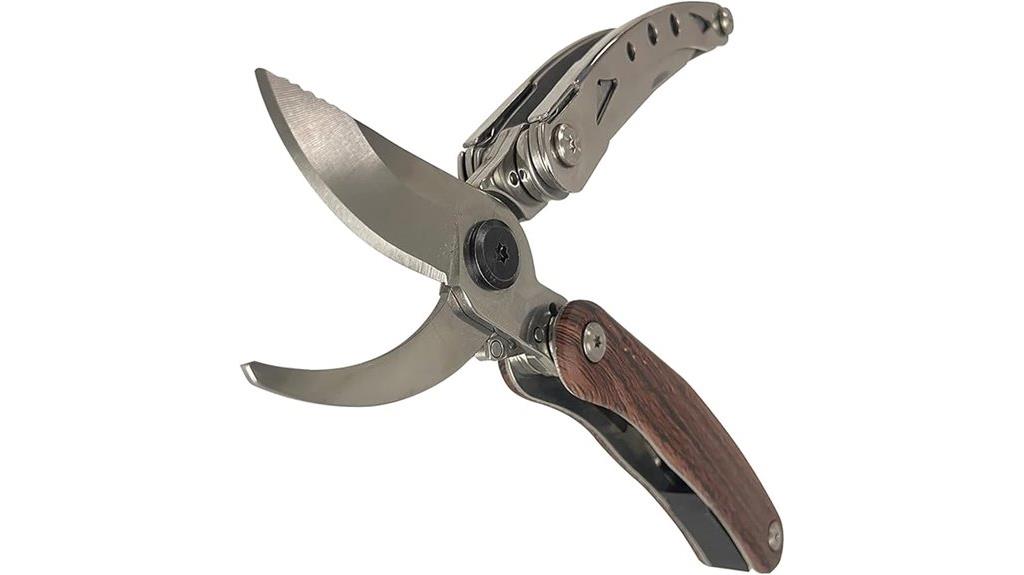 multitool gardening pruners set
