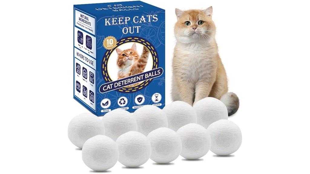 natural cat repellent balls