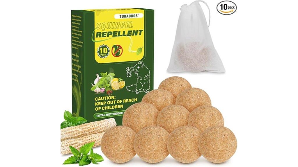 natural peppermint squirrel repellent