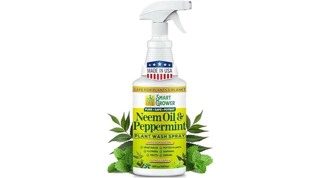 neem oil plant spray