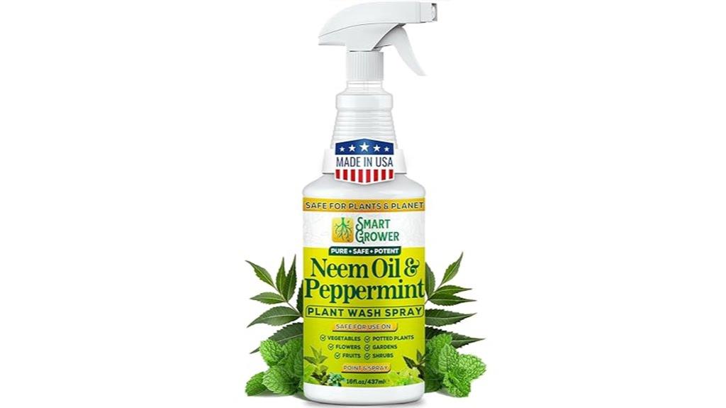 neem oil plant spray