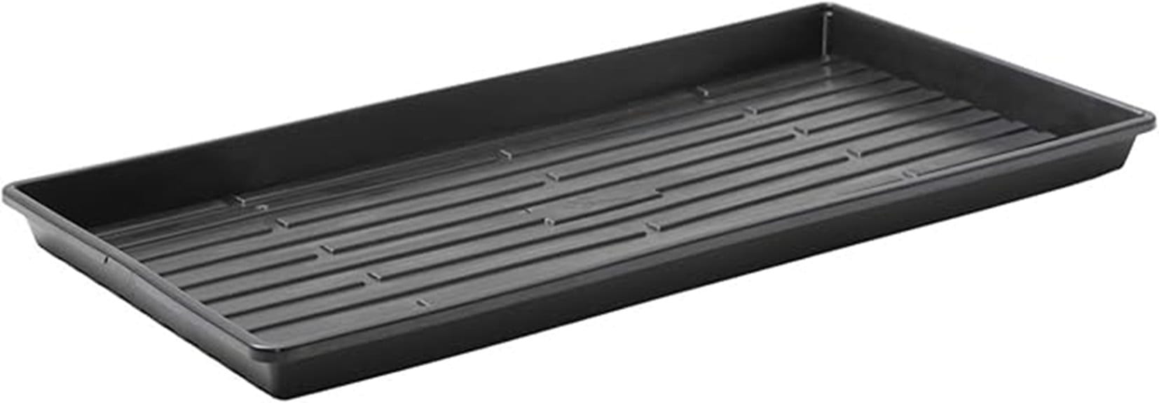 no hole microgreen trays