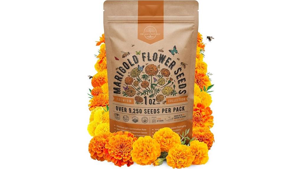 non gmo heirloom marigold seeds