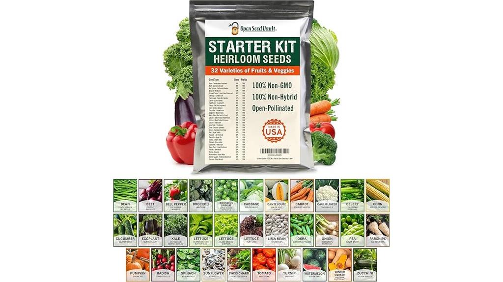 non gmo heirloom seed pack