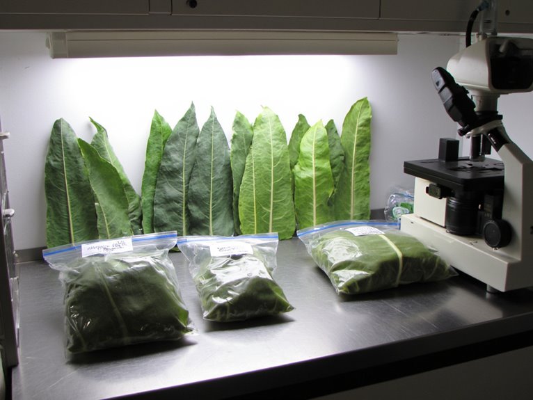 nutrient status leaf analysis