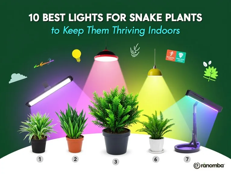 optimal lighting for snake plants