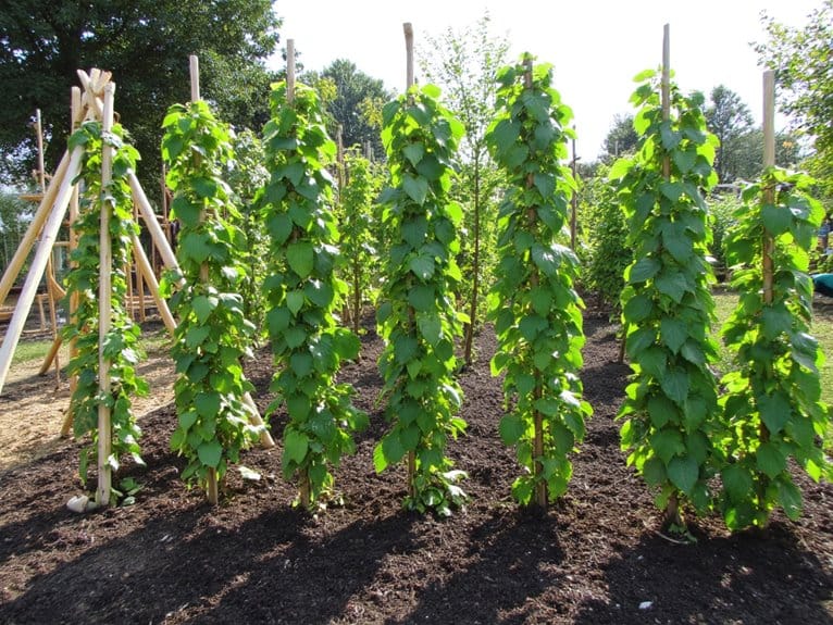 optimal supports for beans