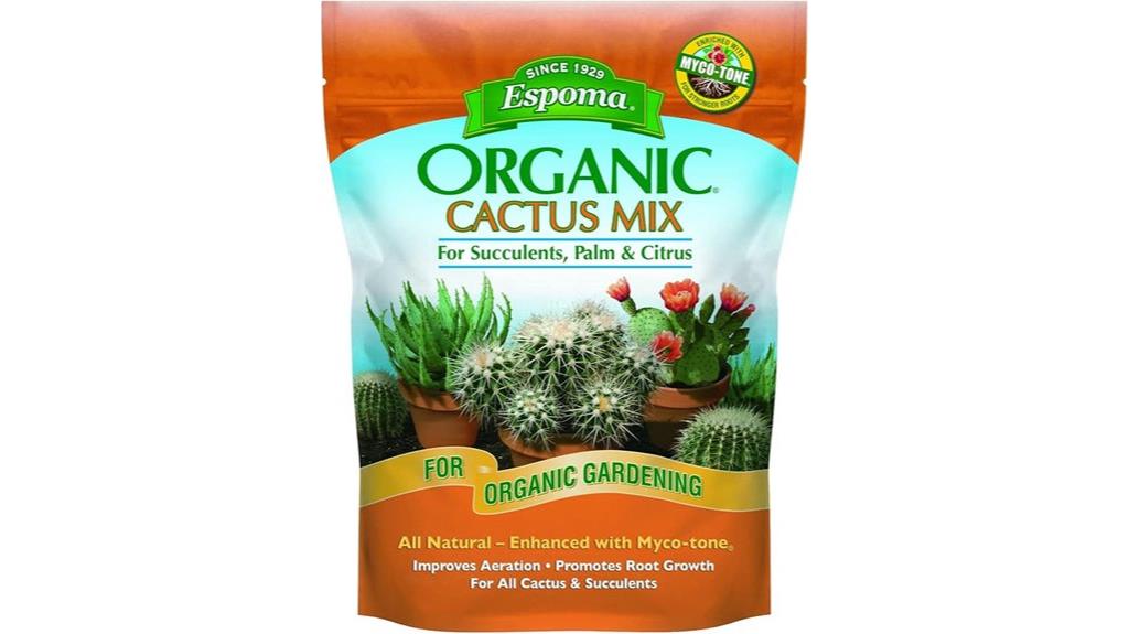 organic cactus potting soil