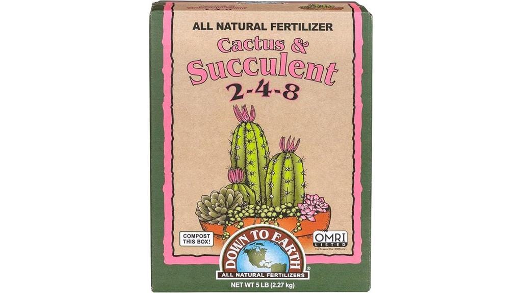 organic cactus succulent fertilizer