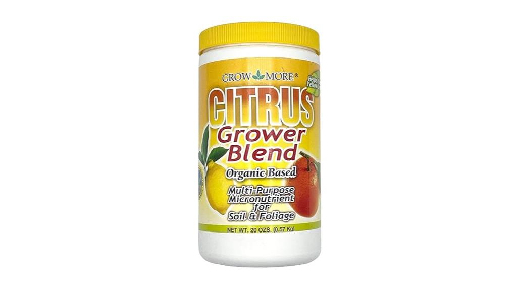 organic citrus fertilizer blend