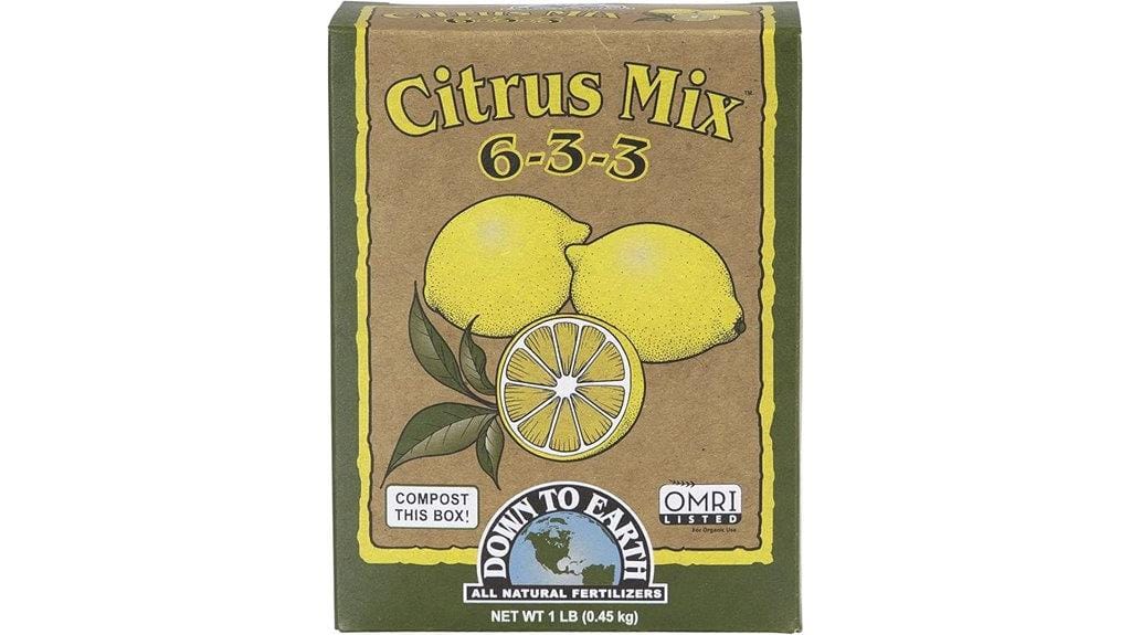 organic citrus mix fertilizer