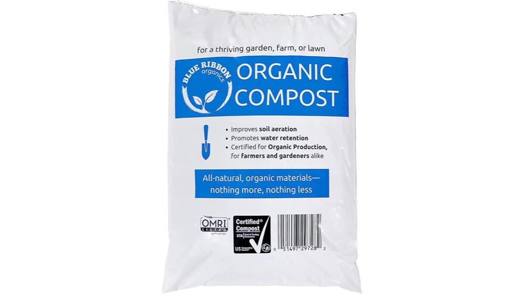 organic compost in gallons