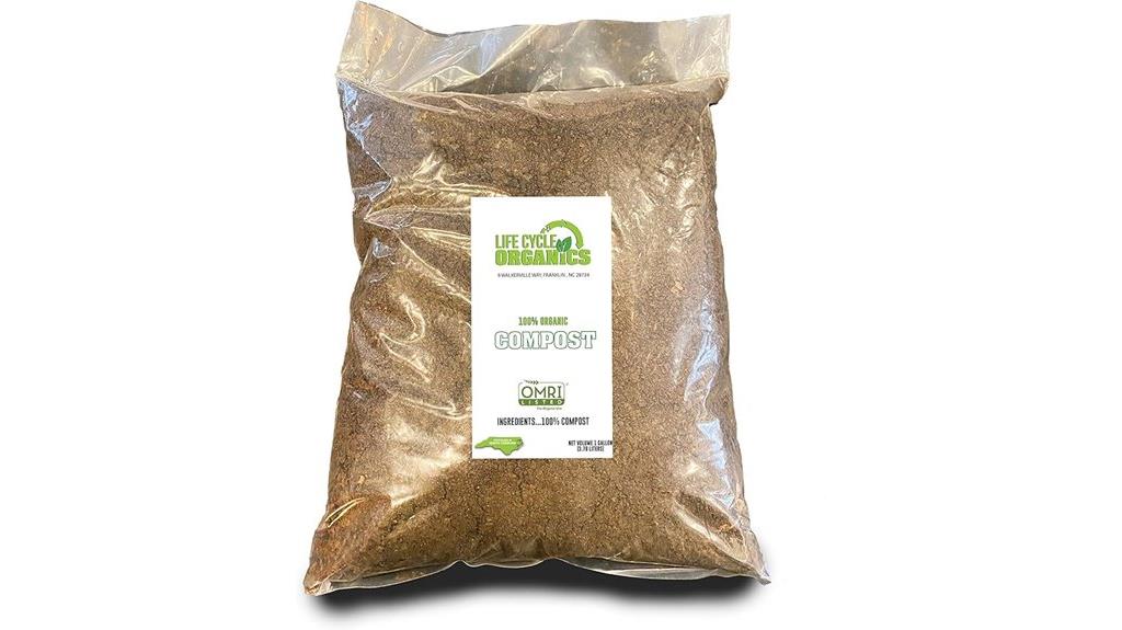 organic compost one gallon