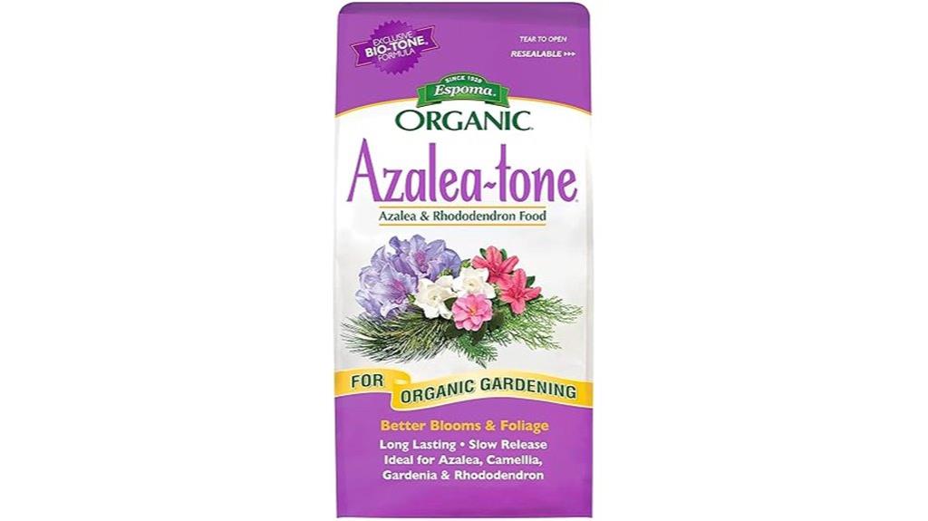 organic fertilizer for azaleas
