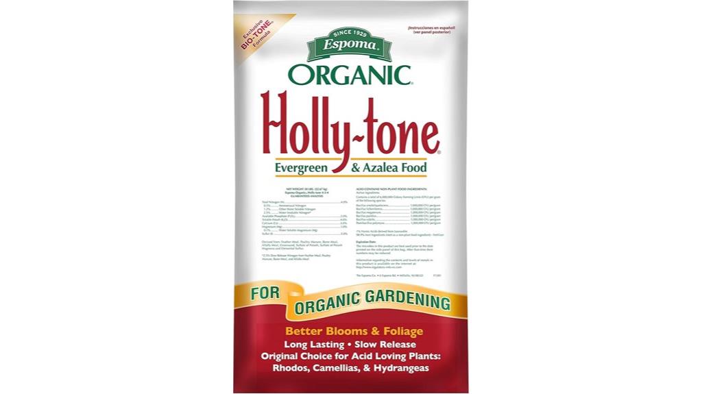 organic fertilizer for azaleas