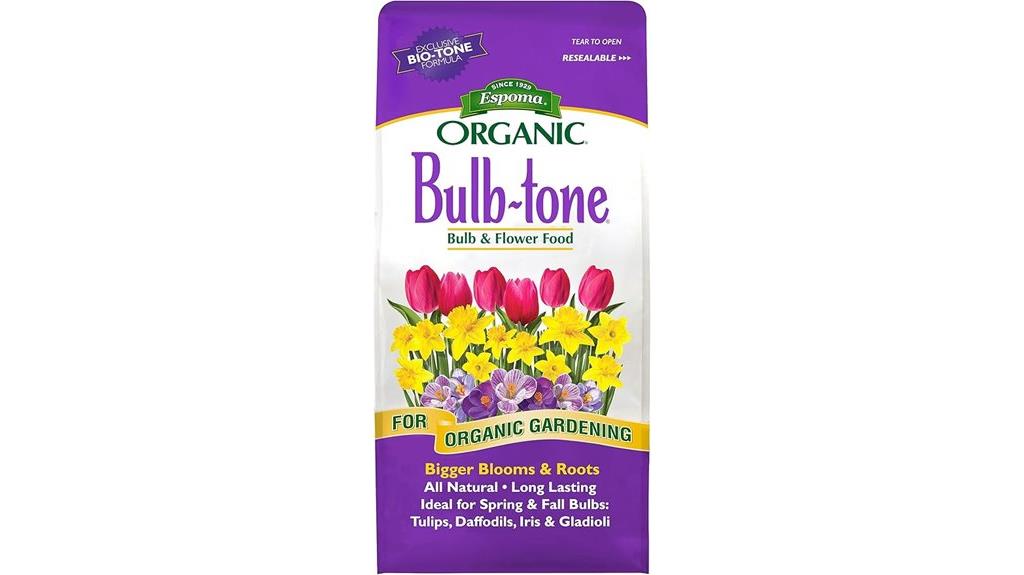 organic fertilizer for bulbs