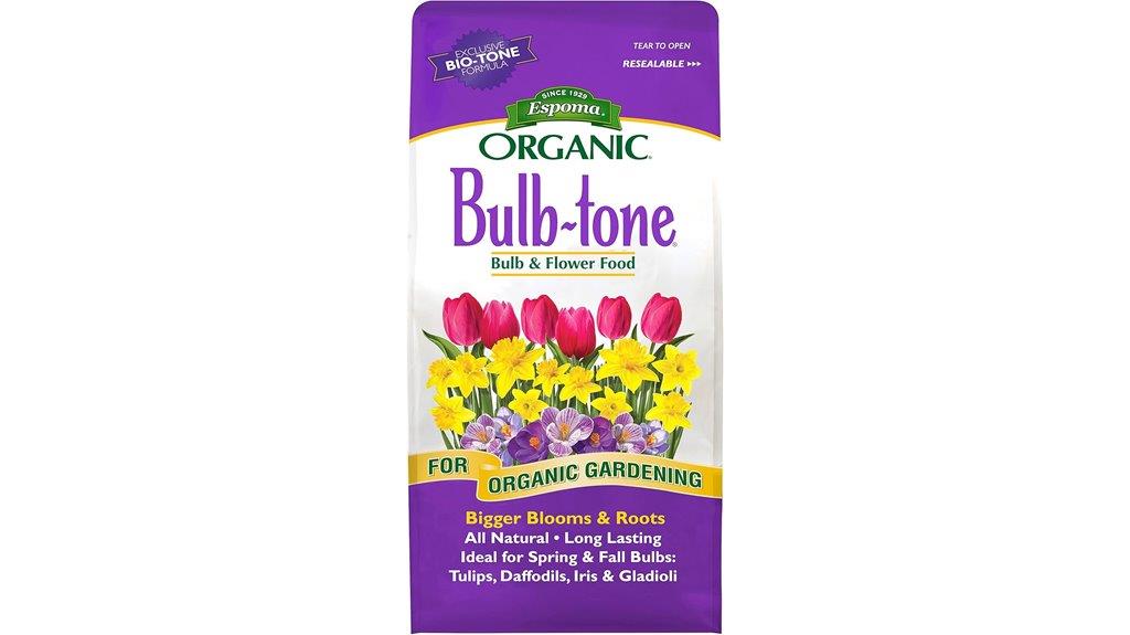 organic fertilizer for bulbs