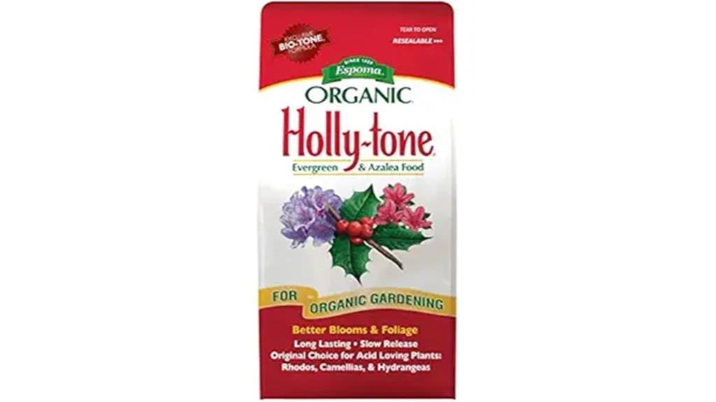organic fertilizer for hollies