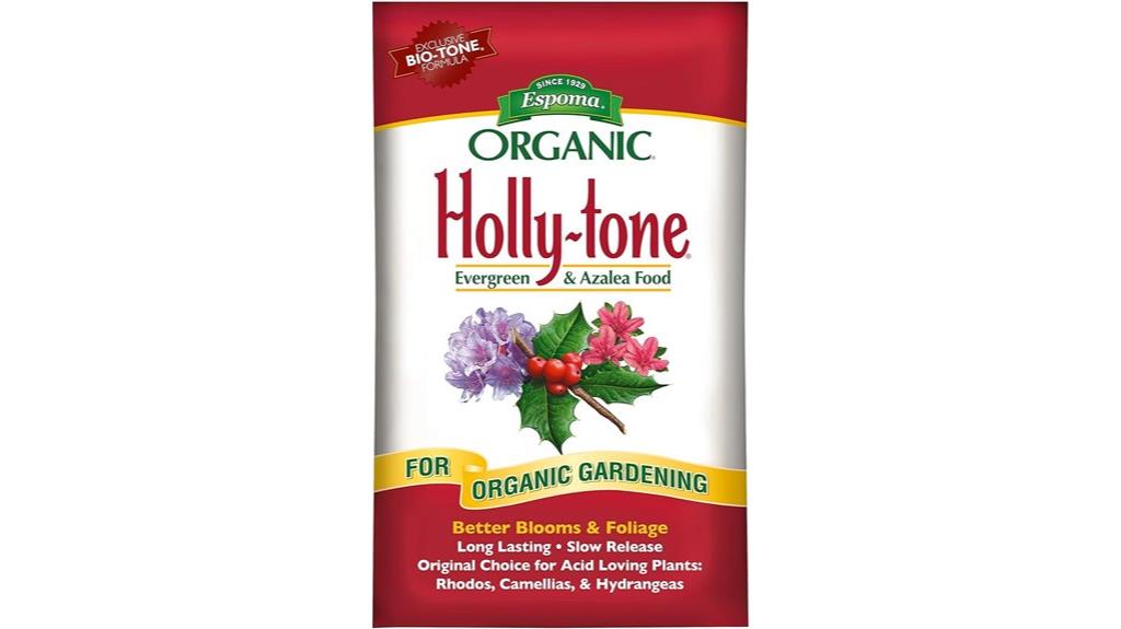 organic fertilizer for hollies