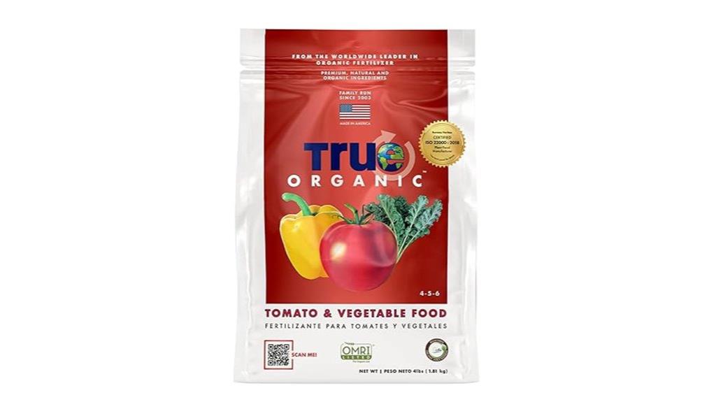 organic fertilizer for vegetables