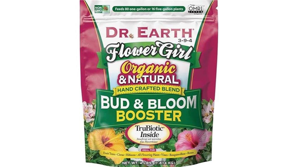 organic flower boosting fertilizer