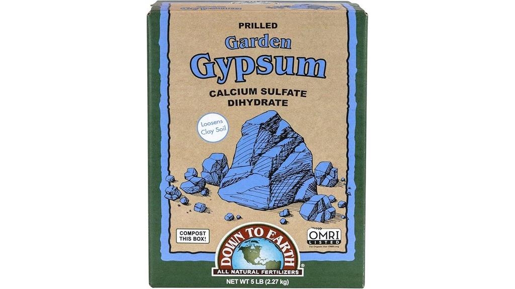 organic garden gypsum product