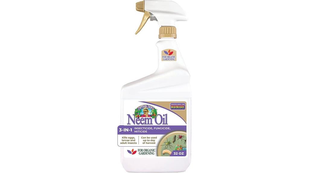 organic gardening neem oil