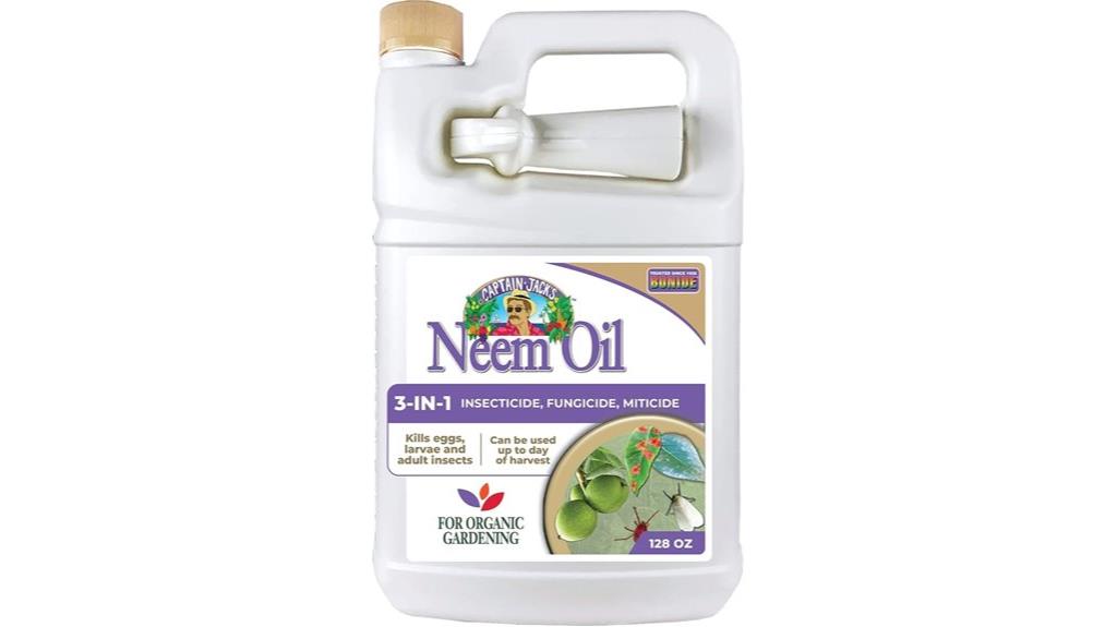 organic gardening neem oil