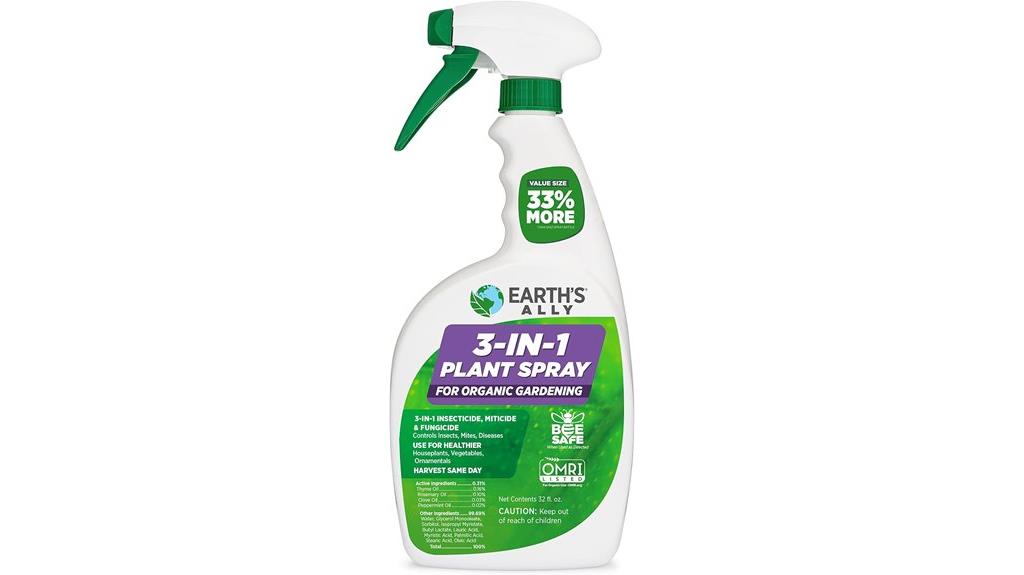 organic insecticide and fungicide