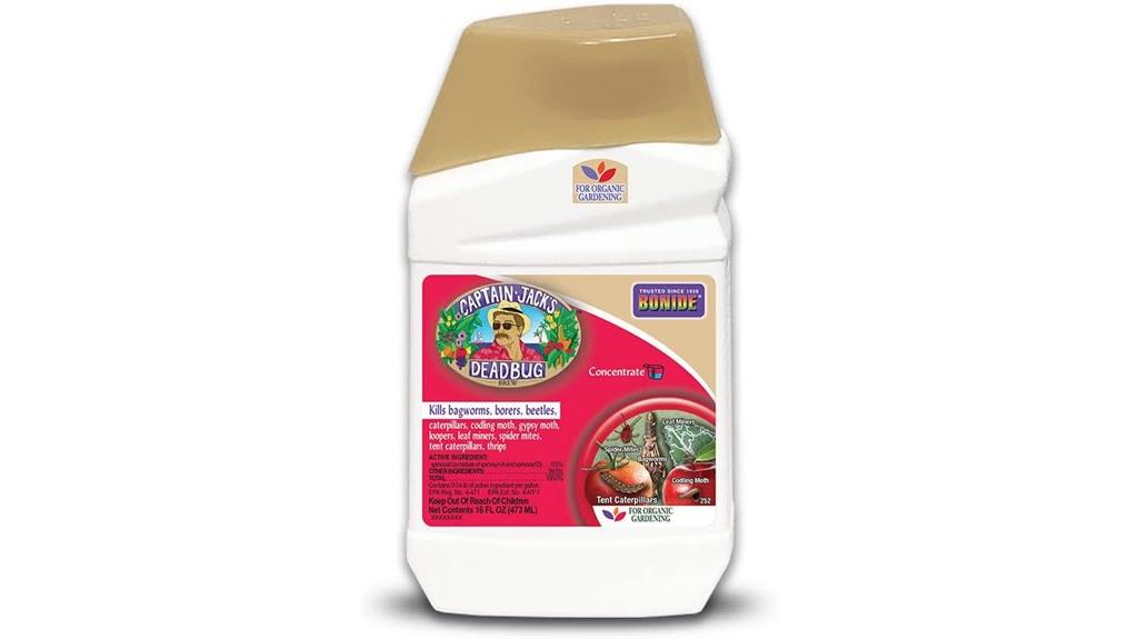 organic insecticide concentrate formula