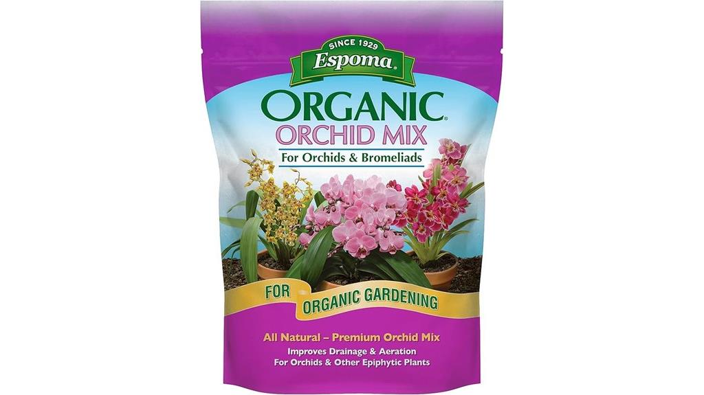 organic orchid and bromeliad mix