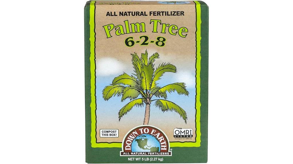 organic palm tree fertilizer