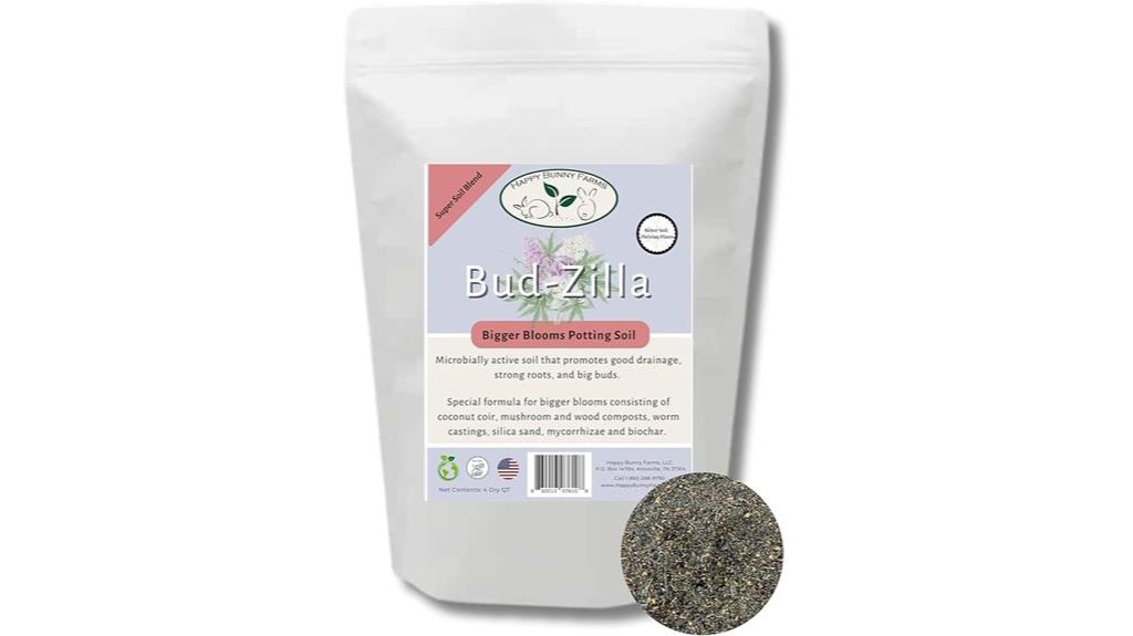 organic potting soil blend