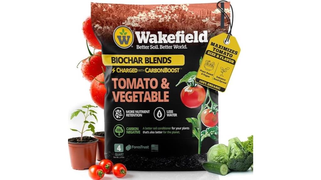 organic potting soil blend